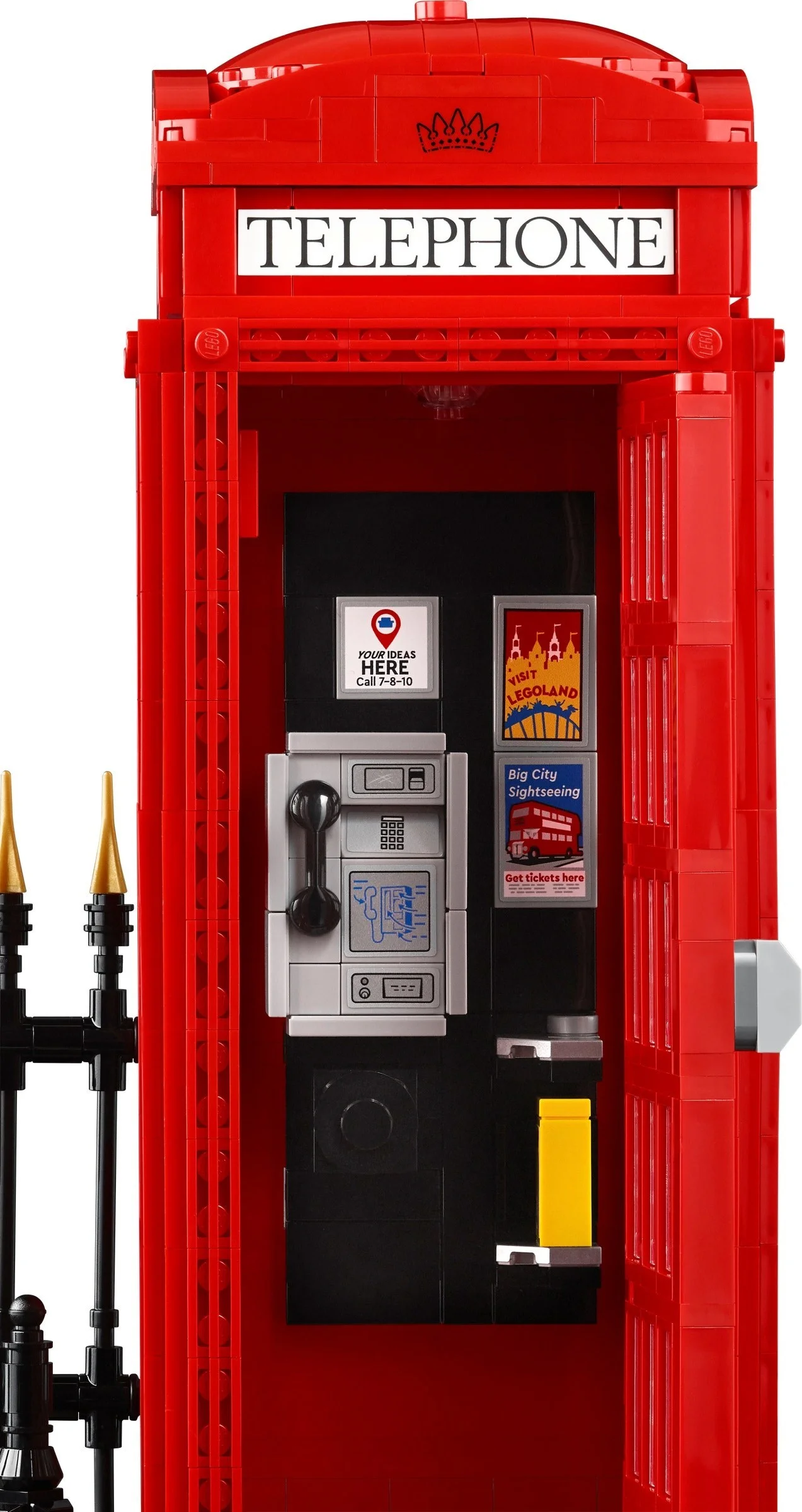 LEGO® 21347 Czerwona londyńska budka telefoniczna - zdjęcie 7
