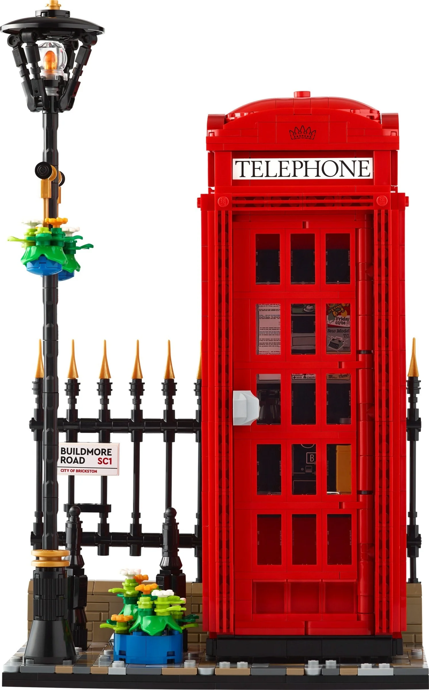 LEGO® 21347 Czerwona londyńska budka telefoniczna - zdjęcie 1