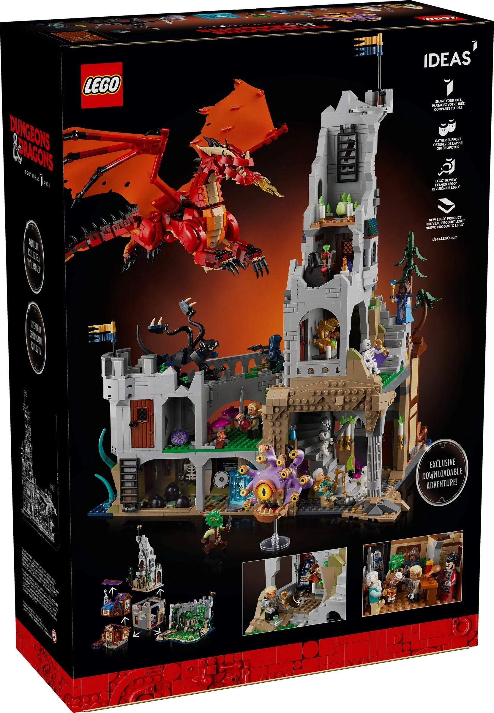 LEGO® 21348 Dungeons & Dragons: Opowieść czerwonego smoka - zdjęcie 4