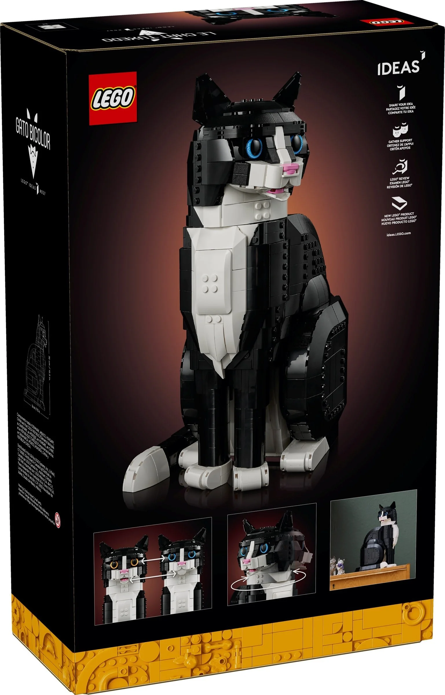 LEGO® 21349 Czarno-biały kot - zdjęcie 2