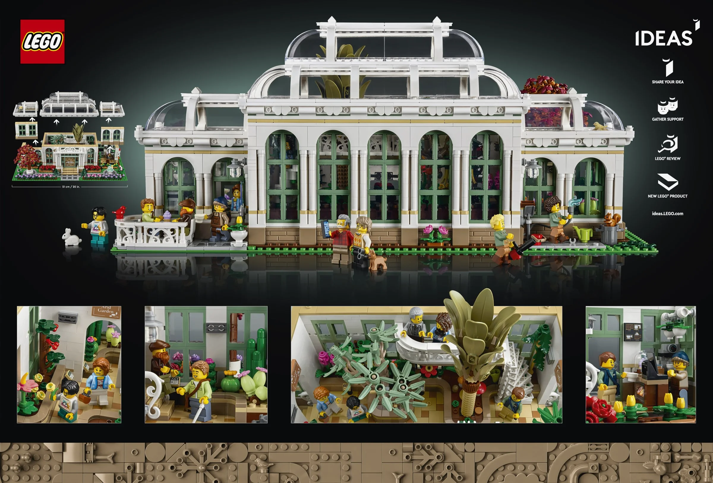 LEGO® 21353 Ogród botaniczny - zdjęcie 1