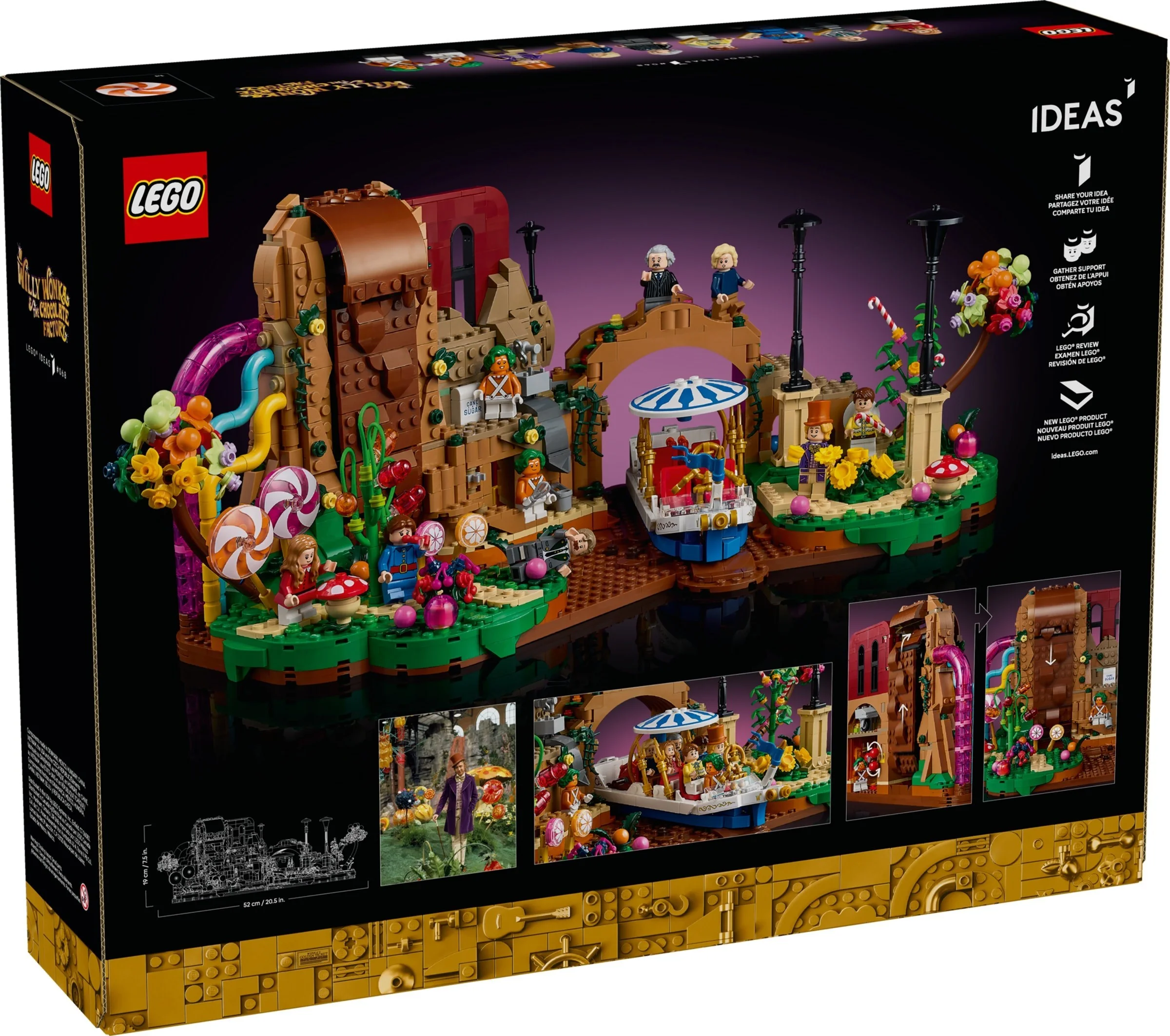 LEGO® 21360 Willy Wonka i fabryka czekolady - zdjęcie 2