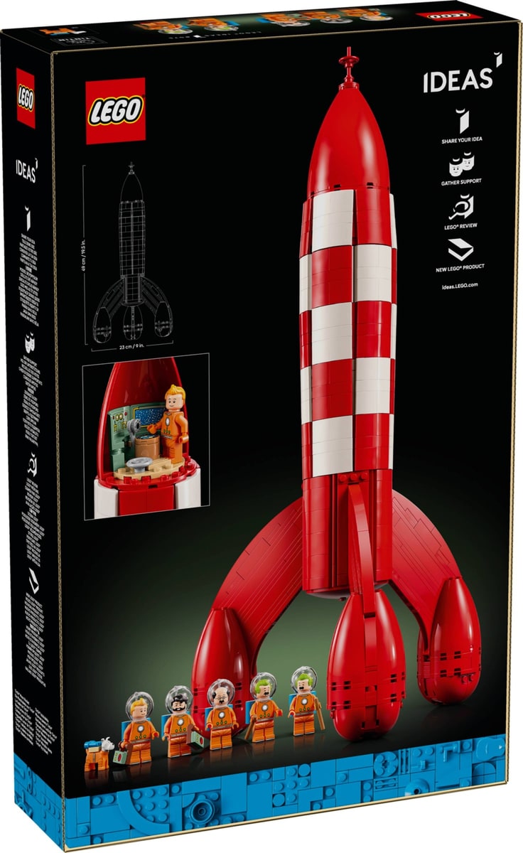 LEGO® 21367 Tintin i rakieta na Księżyc - zdjęcie 5
