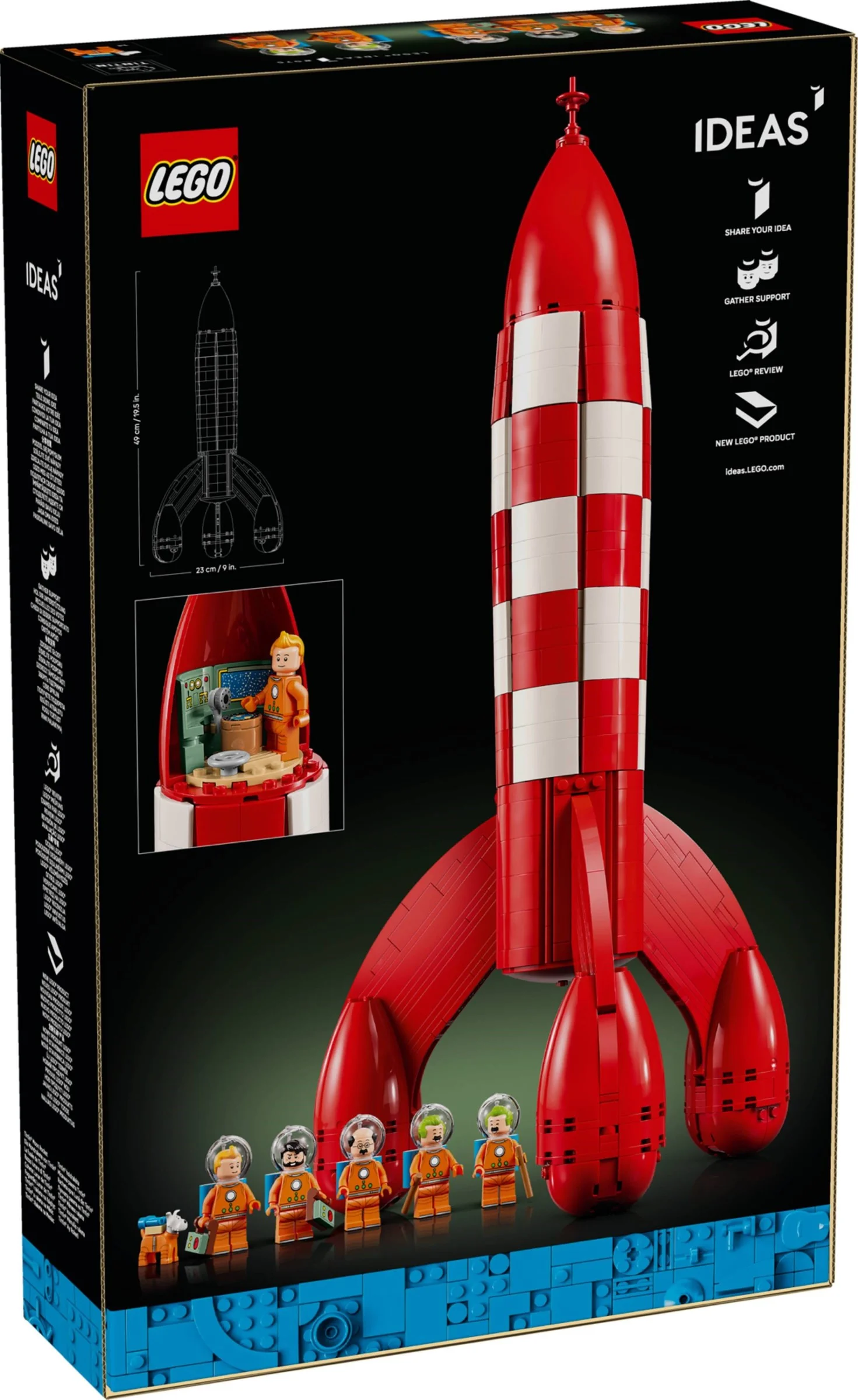 LEGO® 21367 Tintin i rakieta na Księżyc - zdjęcie 4