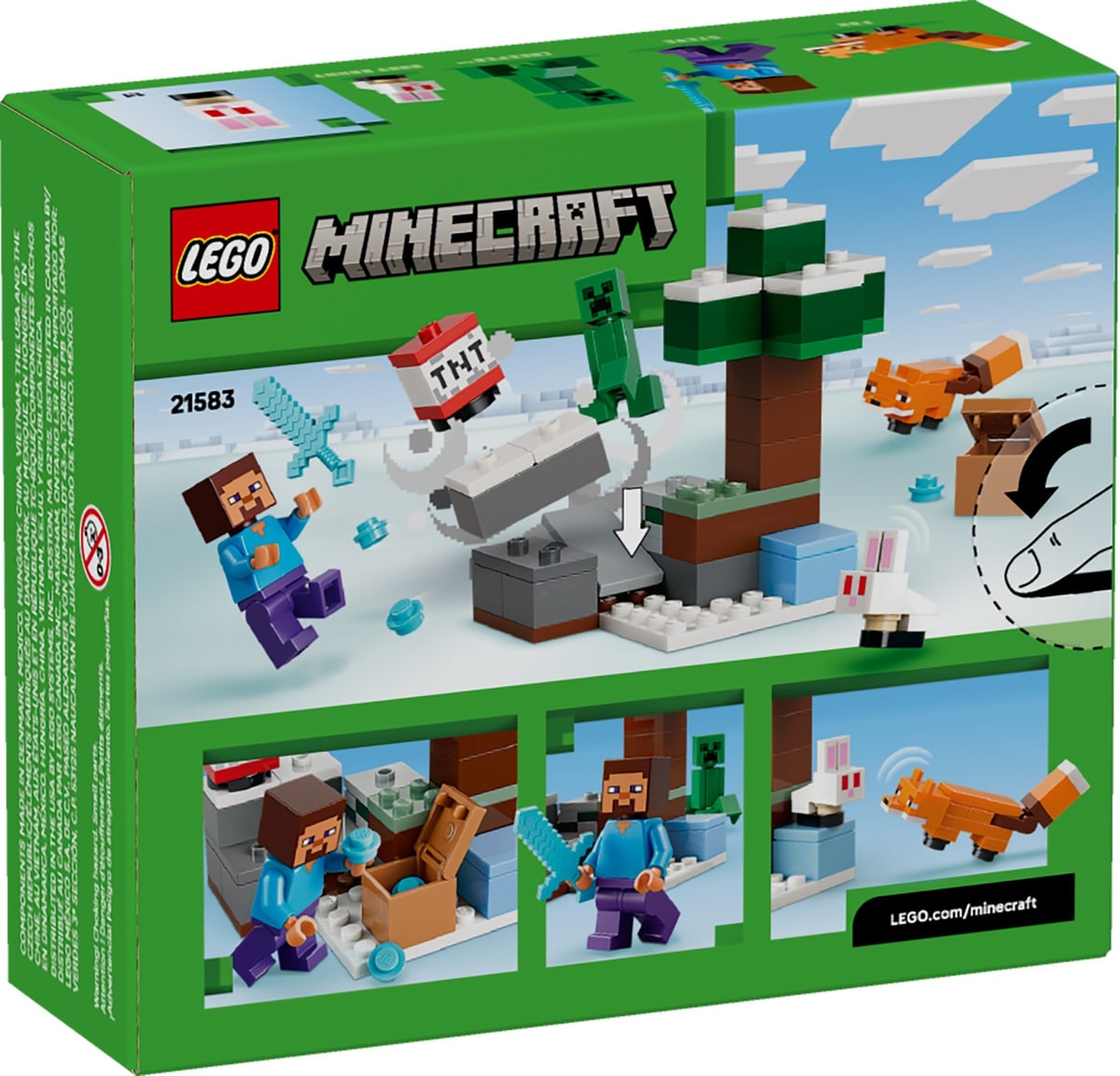 LEGO® 21583 Przygoda Steve'a w tajdze - zdjęcie 6