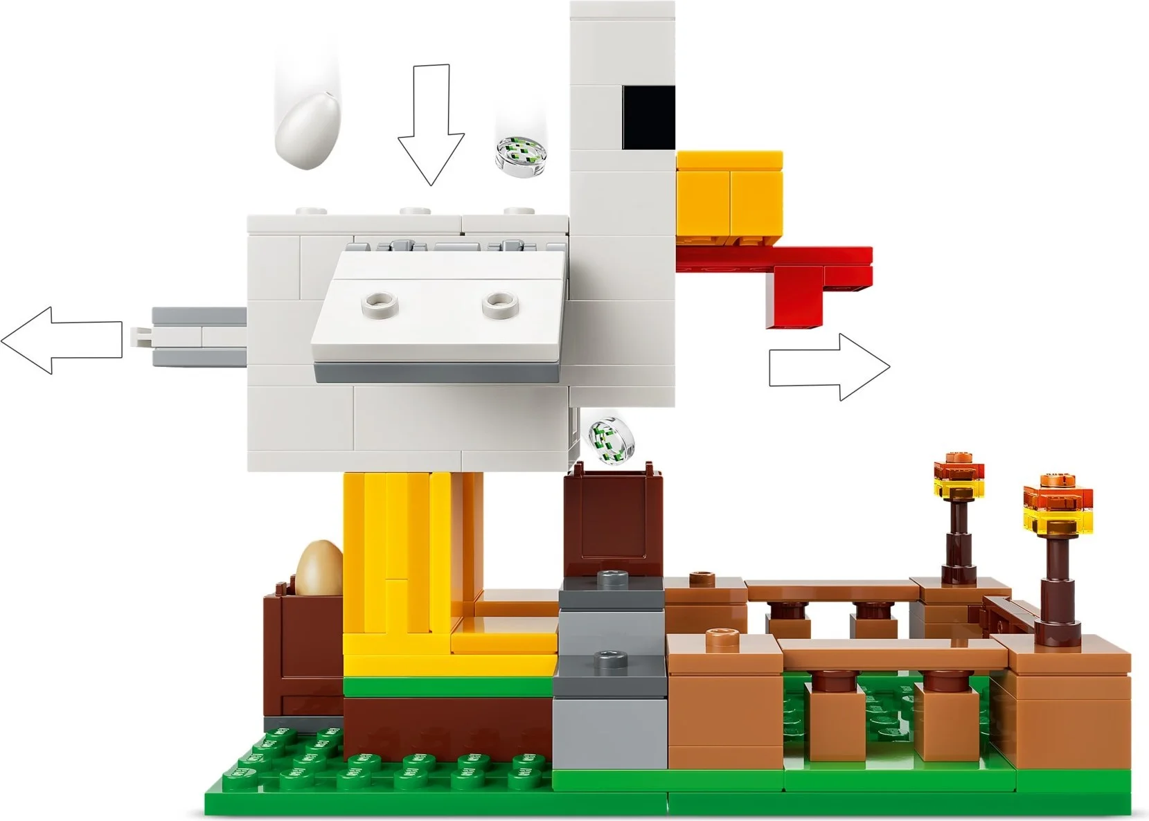 LEGO® 21585 Farma Kurczaków - zdjęcie 4
