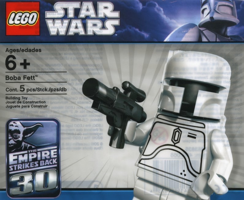 White Boba Fett Figure