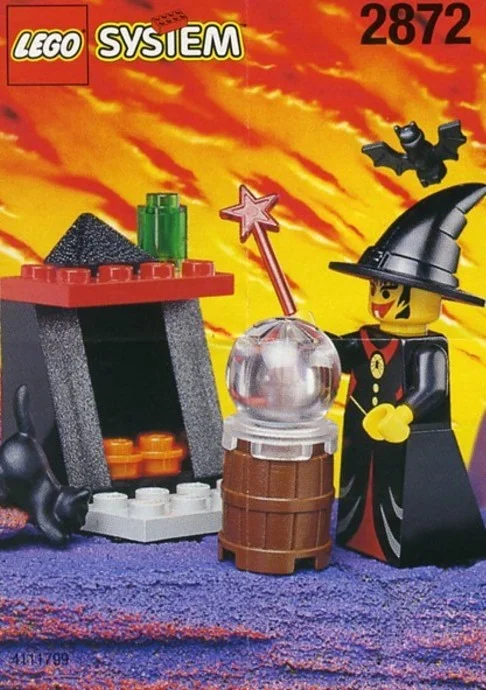 LEGO® 2872 Lego Castle Fright Knights Witch and Fireplace Box Nowy