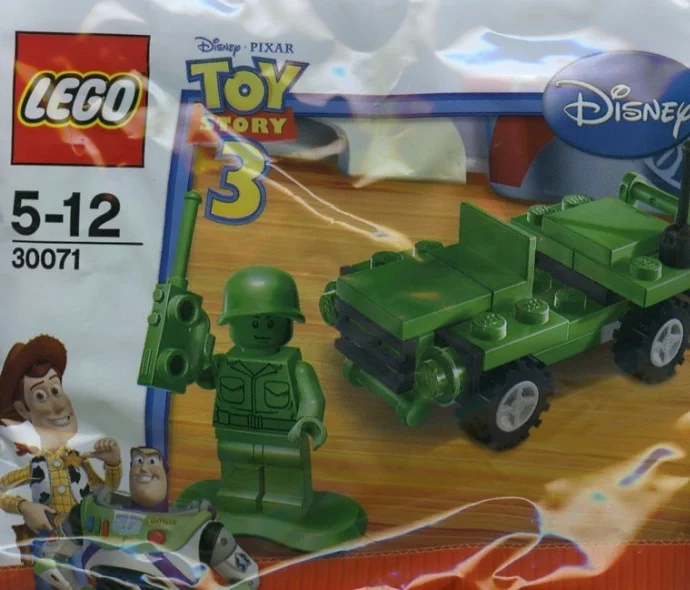nowy Lego Toy Story Żołnierzyk Jeep polybag Misb 2010 żołnierz