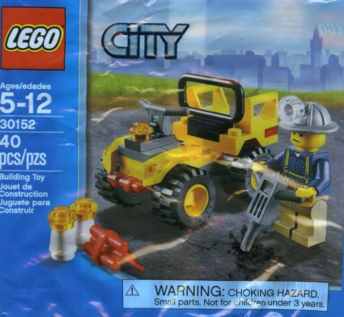 Polybag Mining Quad/Górniczy Quad