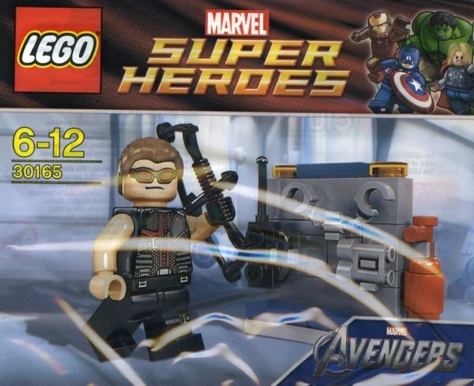 Hawkeye saszetka z minifigurką klocki