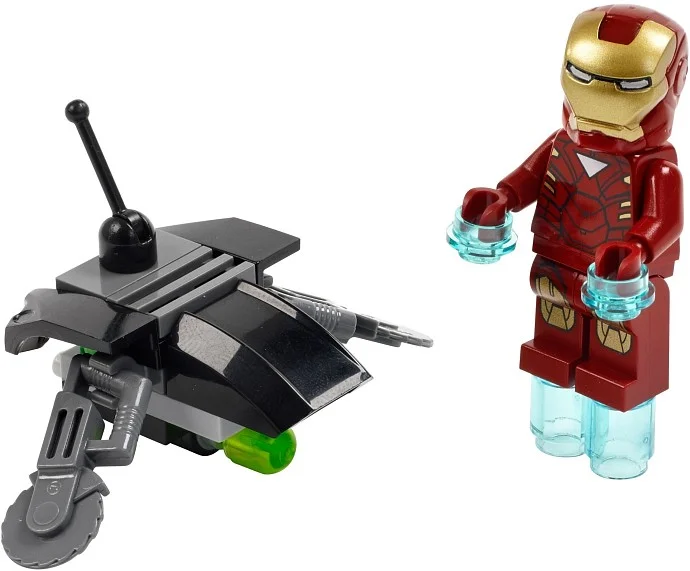 LEGO® 30167 Iron Man vs. Fighting Drone saszetka klocki minifigurka - zdjęcie 2