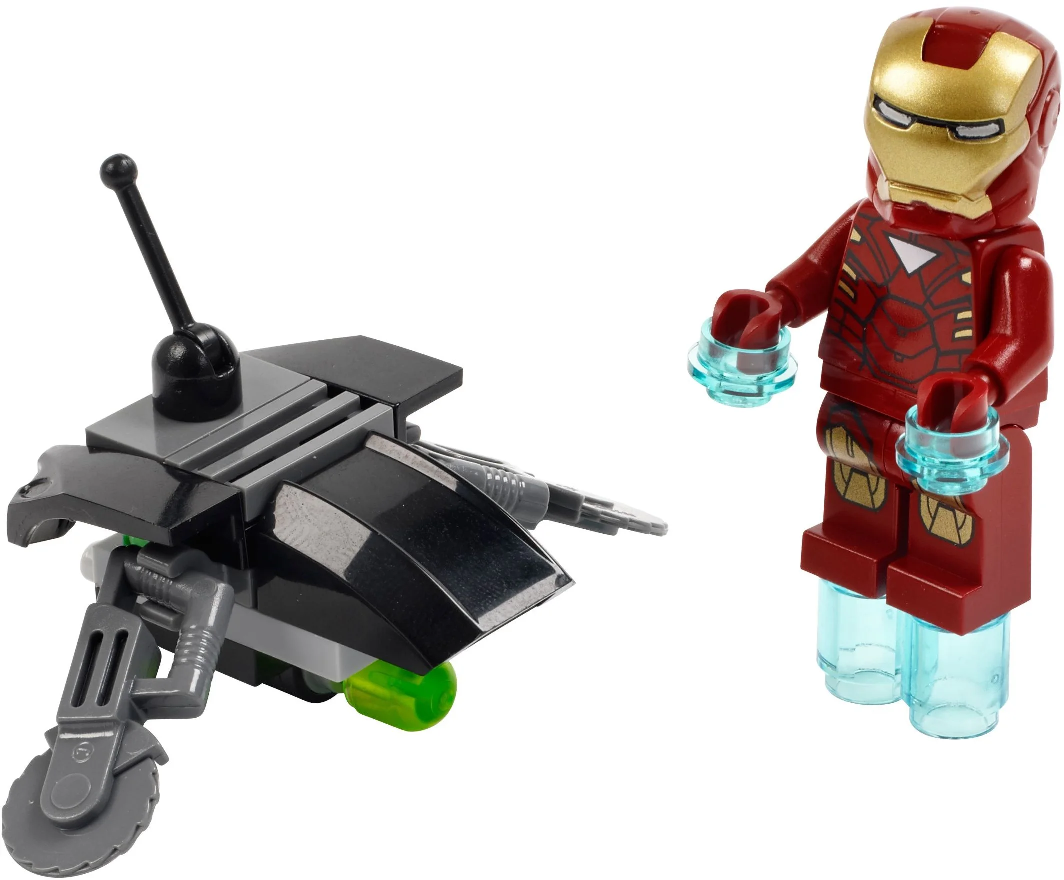 LEGO® 30167 Iron Man vs. Fighting Drone saszetka klocki minifigurka - zdjęcie 3