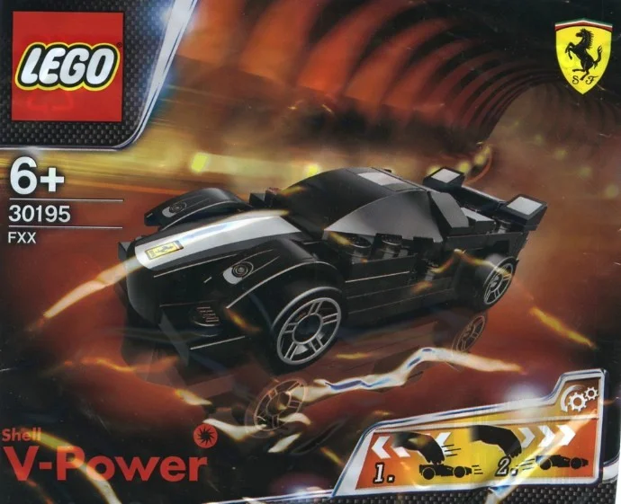 nowy Lego Racers Ferrari Fxx Misb 2012 shell