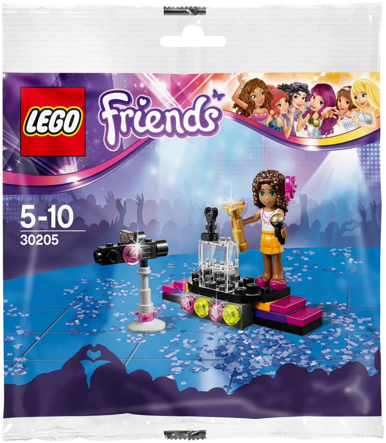 LEGO® 30205 Gwiazda Pop na czerwonym dywanie saszetka klocki - zdjęcie 3