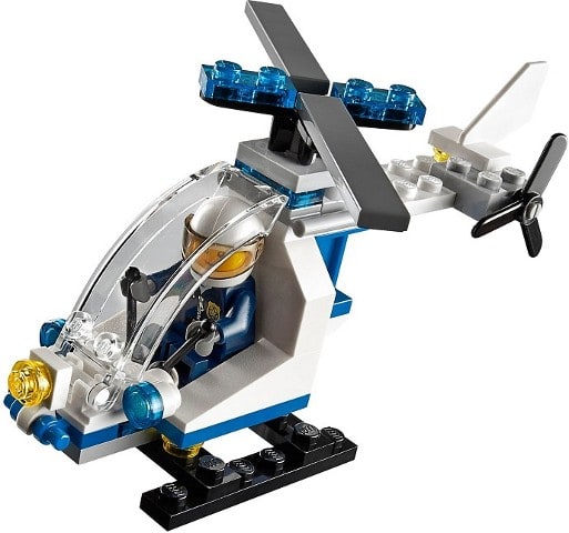 Polybag Police Helicopter