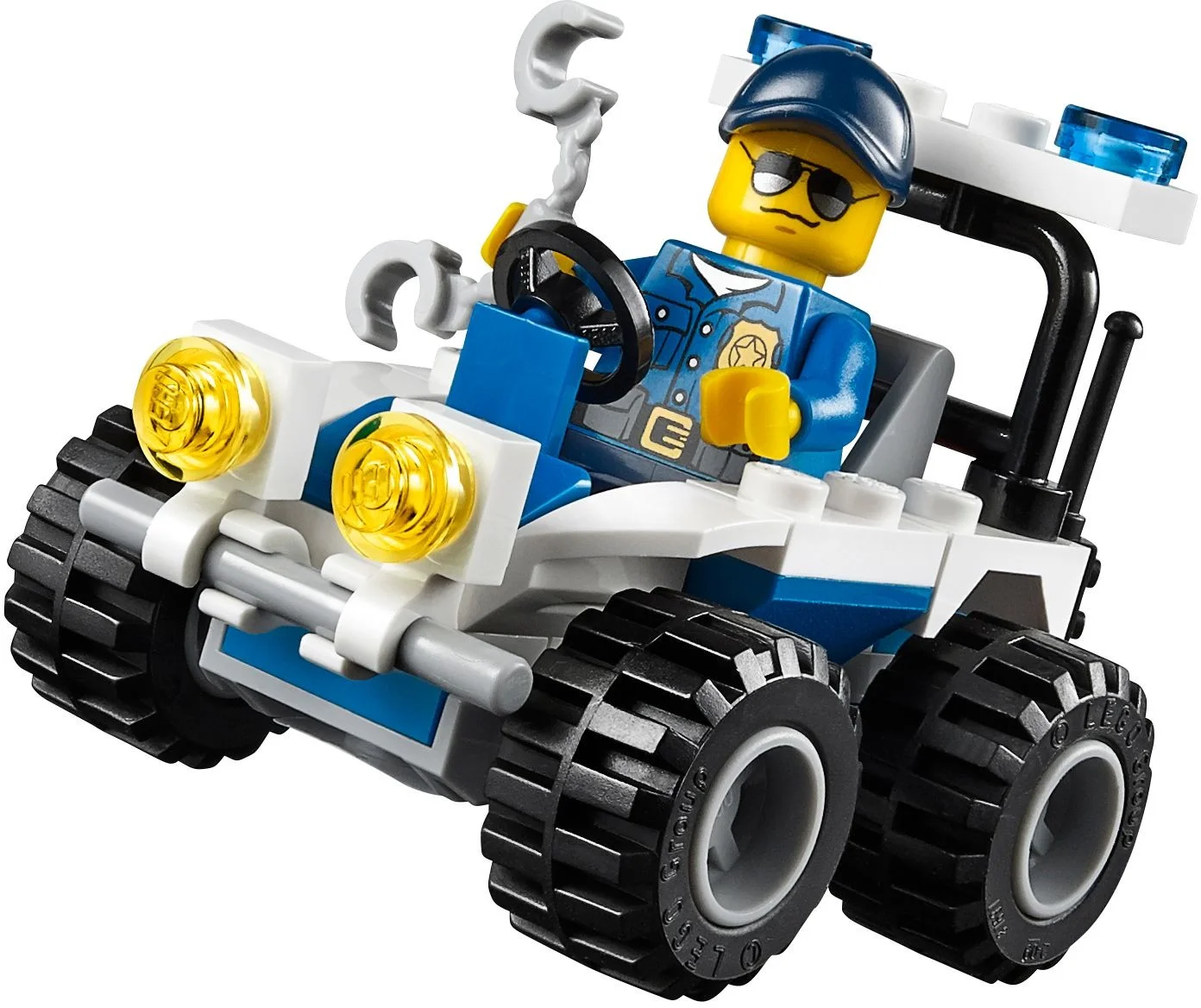 LEGO® 30228 Polybag Saszetka Figurka Quad policyjny cty0465 Nowy - zdjęcie 3