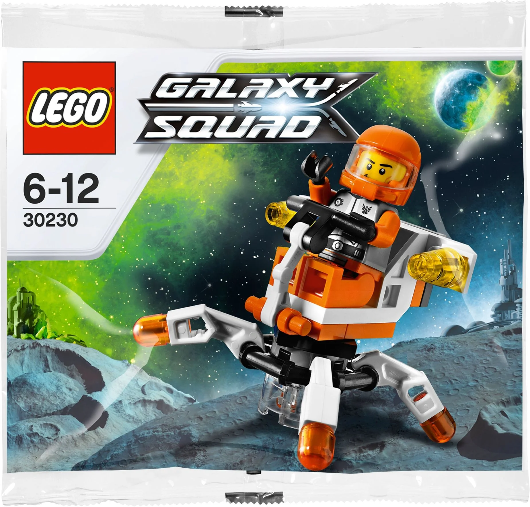 LEGO® 30230 Nowy Polybag Lego Mini Mech Space Galaxy squad Misb 2013 - zdjęcie 2