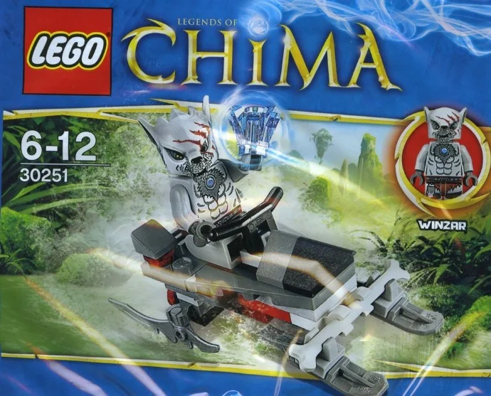 LPR203 Księga CHI + LEGO Winzar's Pack Patrol