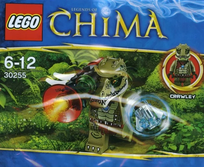 Crawley polybag minifigurka krokodyl aligator Misb 2013