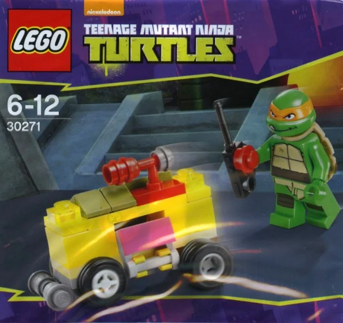 Minifigurka Żółwie Ninja Michelangelo polybag Misb 2014