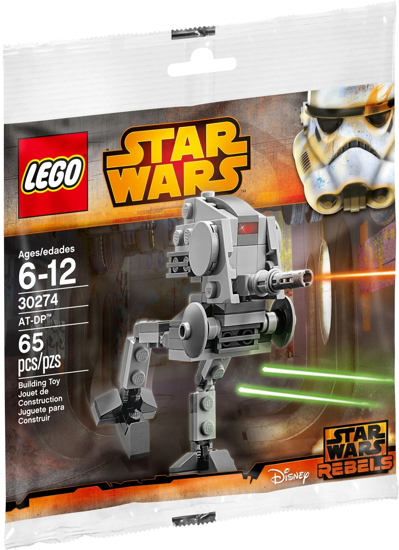 LEGO® 30274 Star Wars Polybag Saszetka Minimodel At-dp Nowy - zdjęcie 2