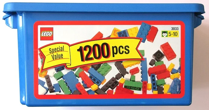 LEGO® 3033 Special Value Blue Tub