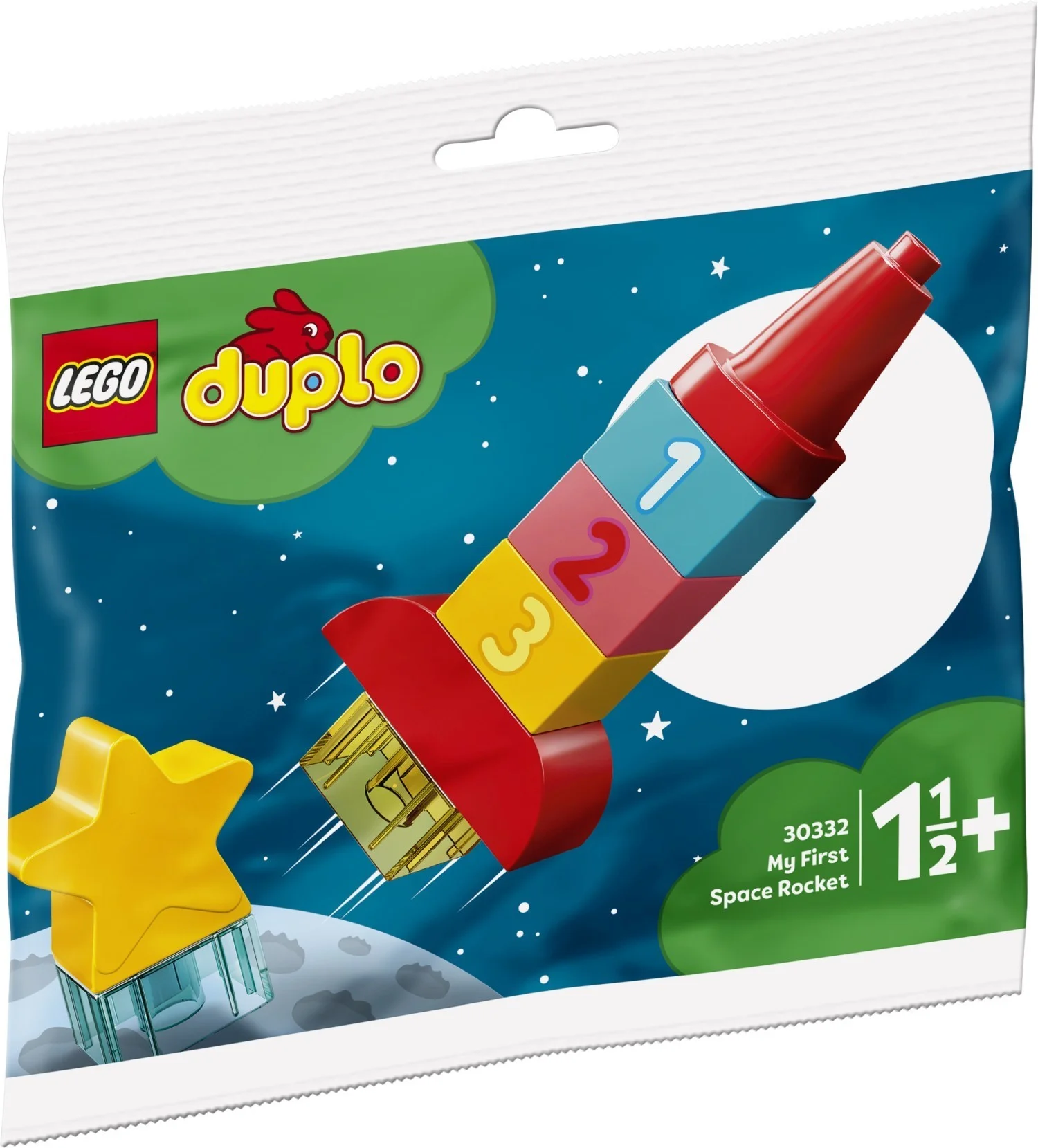 LEGO® 30332 Moja Pierwsza Rakieta Kosmiczna zestaw kreatywny 1,5-5 lat - zdjęcie 2