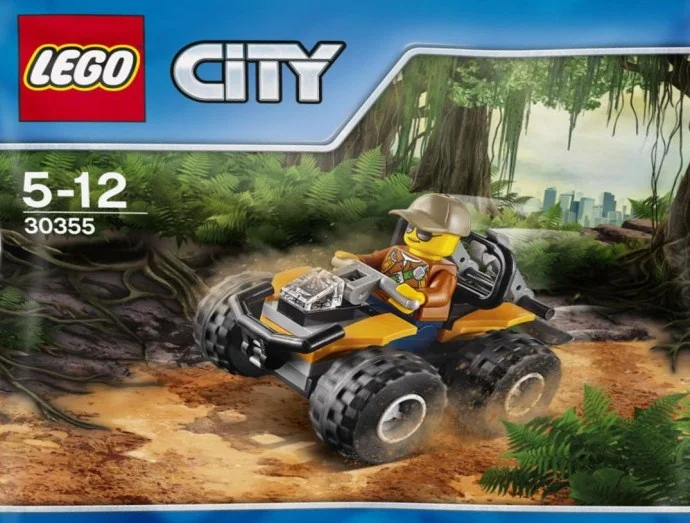 Polybag Saszetka Figurka CTY0808 Dżunglowa Terenówka