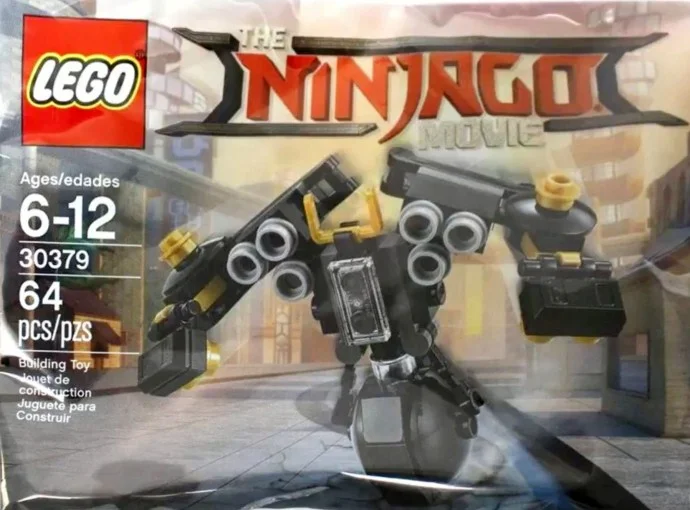 nowy Lego Ninjago Movie Mech Wstrząsu Misb 2017