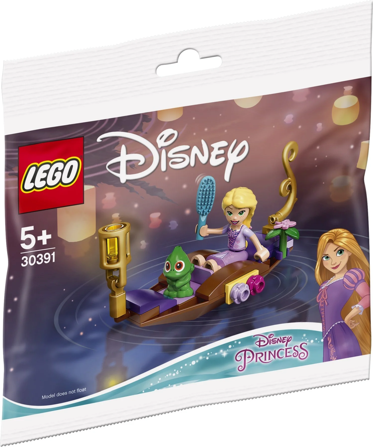 LEGO Disney Łódka Roszpunki z latarnią