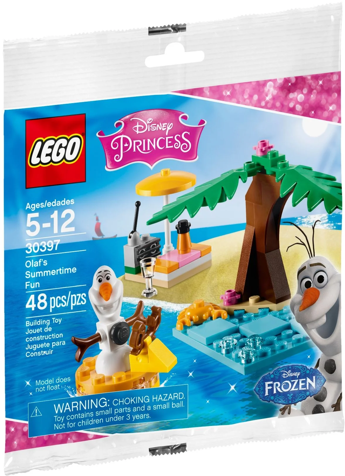 nowy Lego Disney Lego Kraina Lodu Olaf Na Wakacjach Misb 2016