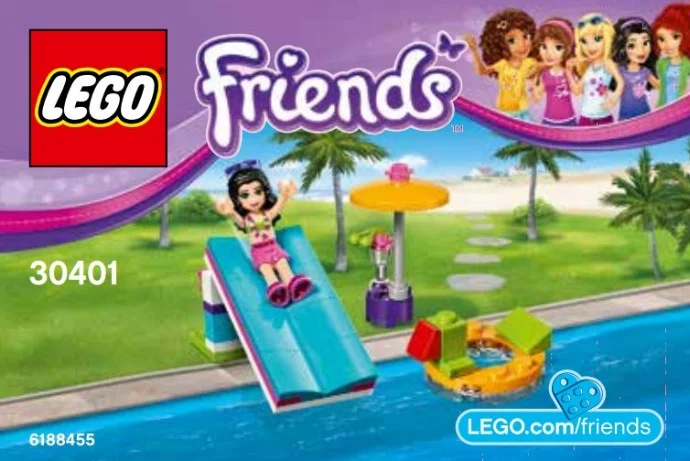 Lego Mini-zestaw Pool Foam Slide Nr. -1