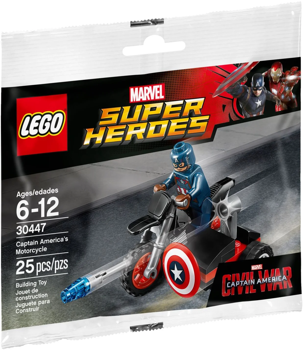 LEGO® 30447 Captain America's Motorcycle - zdjęcie 2