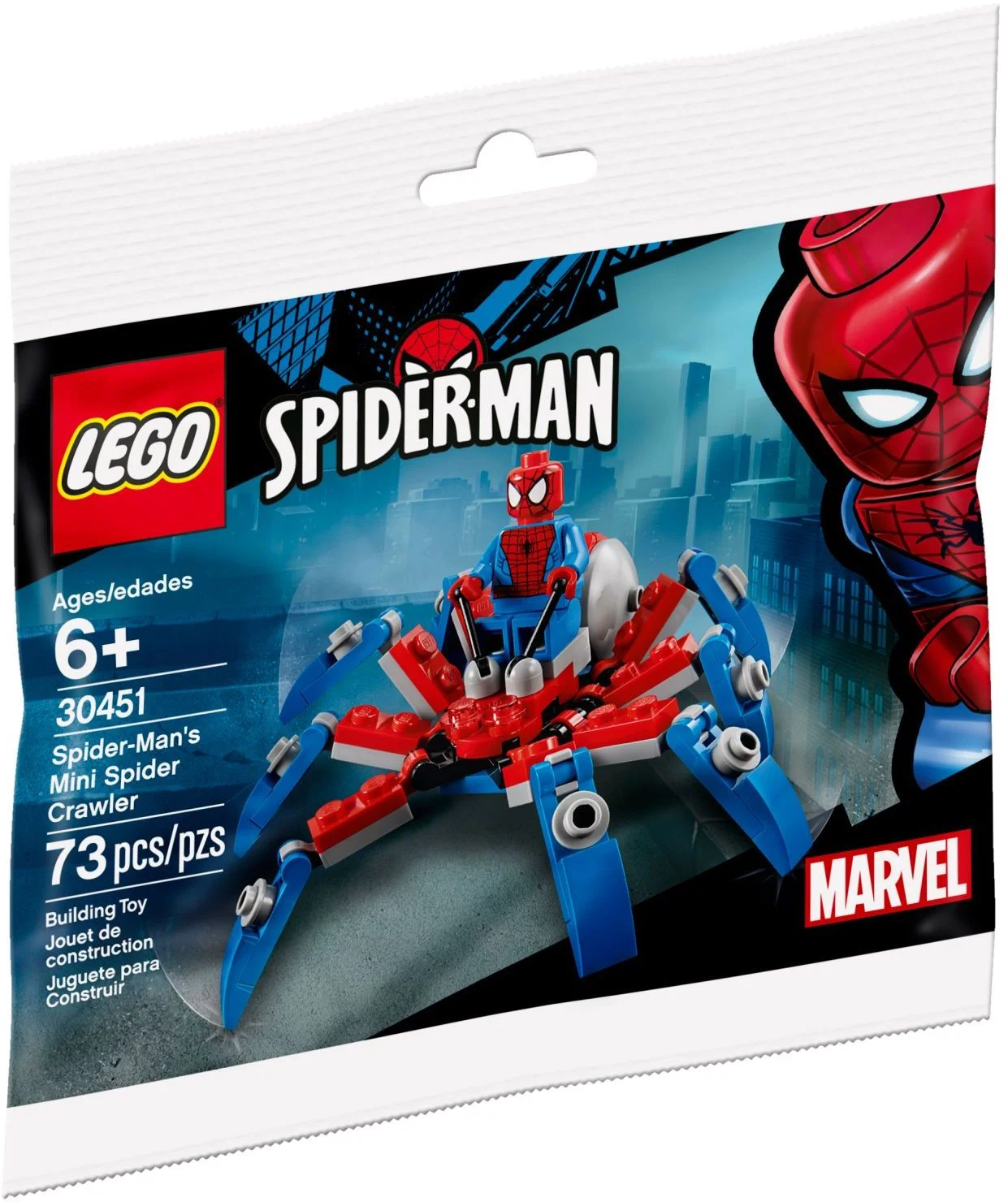 Nowy Lego Heroes Marvel Spider-man mech pająk Misb 2019