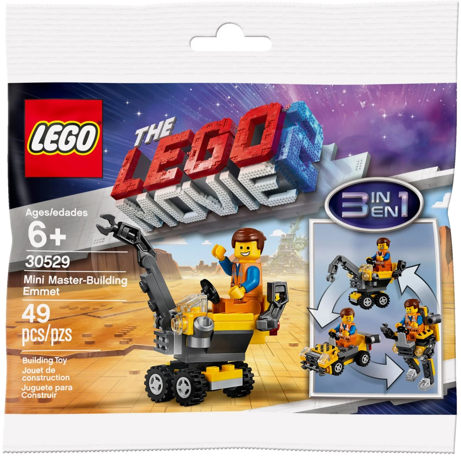 LEGO® 30529 2 Minimistrz Emmet - zdjęcie 3