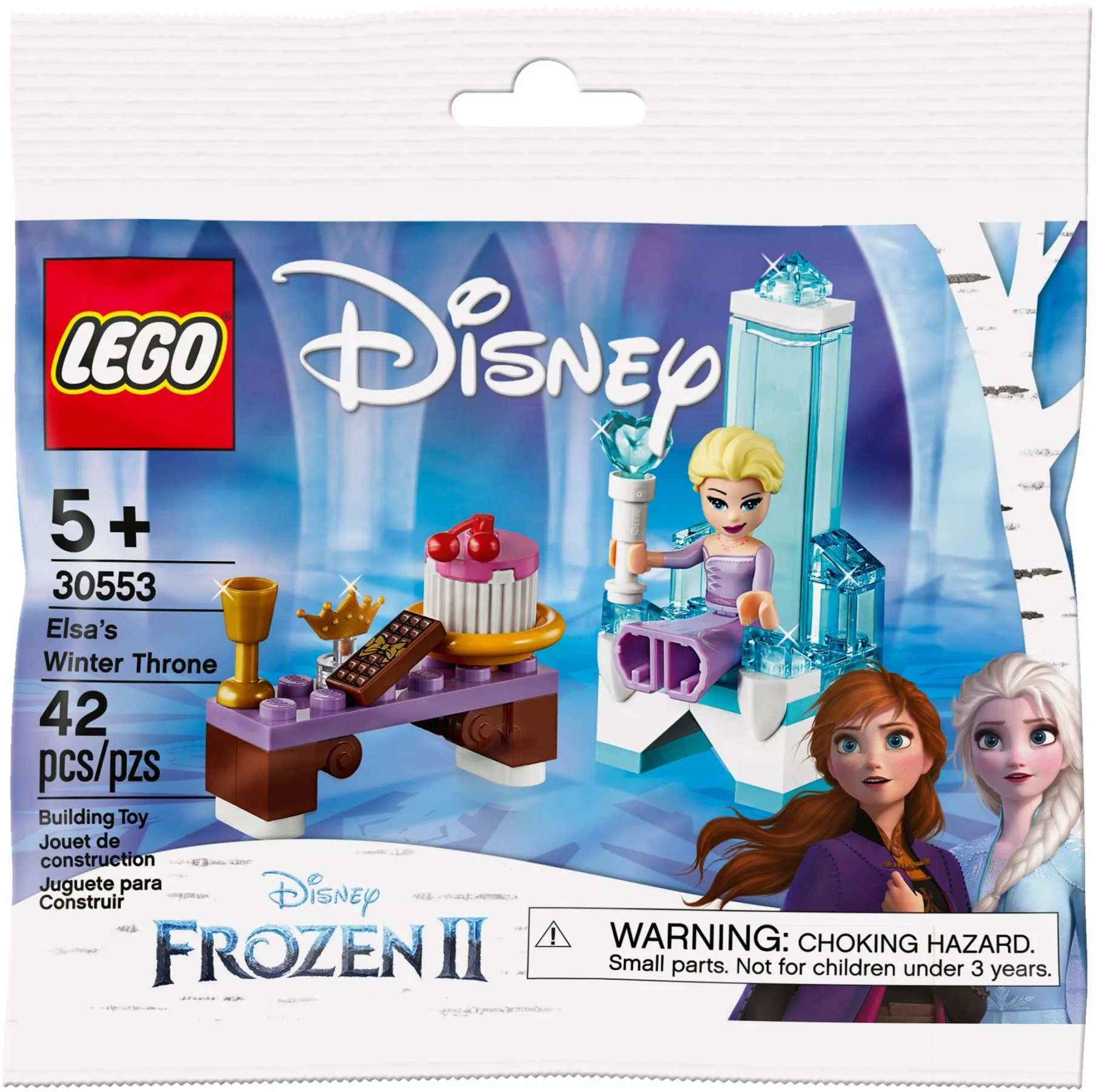 LEGO® 30553 Zimowy Tron Elzy Polybag Frozen 2 Kraina Lodu - zdjęcie 3