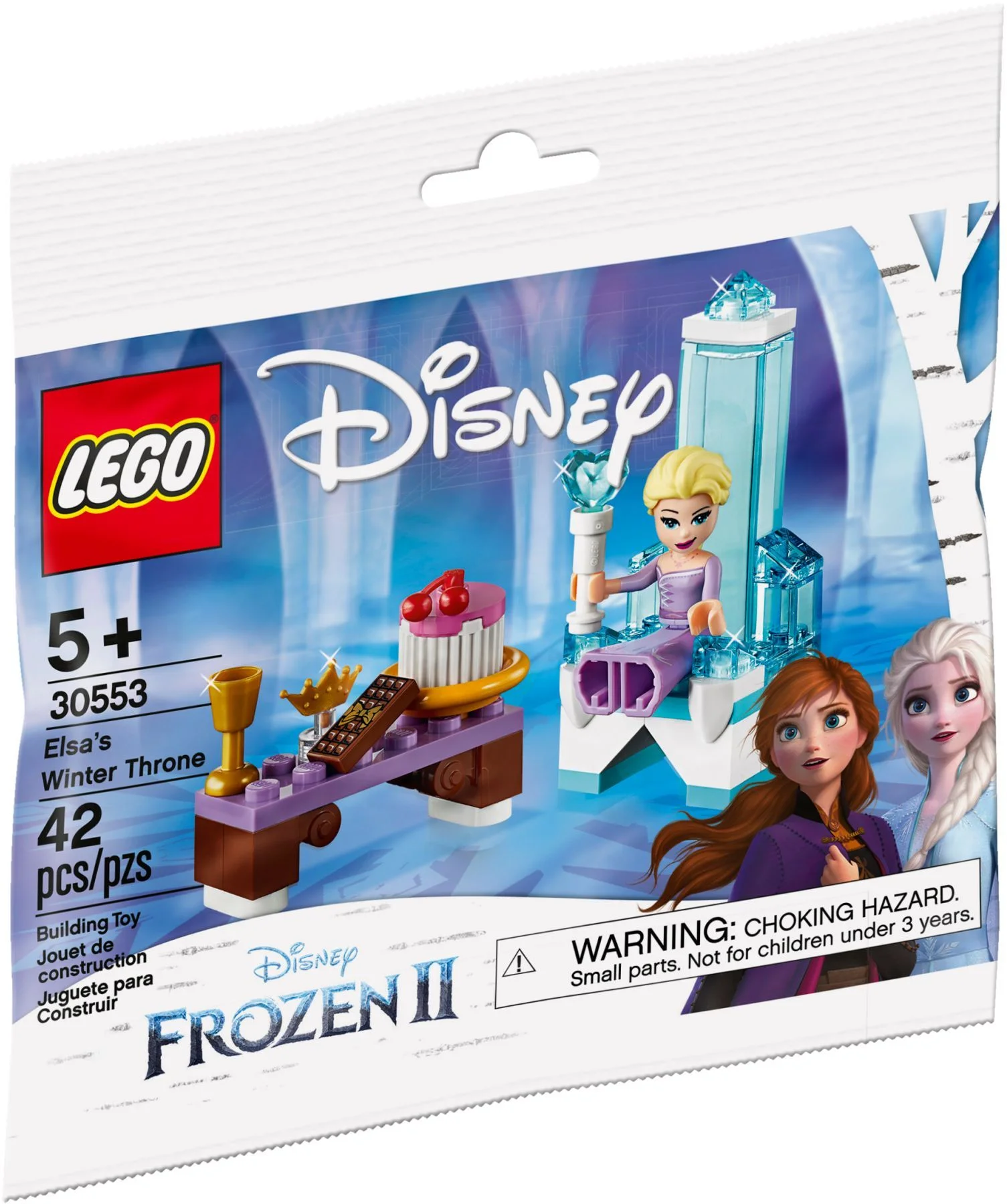 Zimowy Tron Elzy Polybag Frozen 2 Kraina Lodu