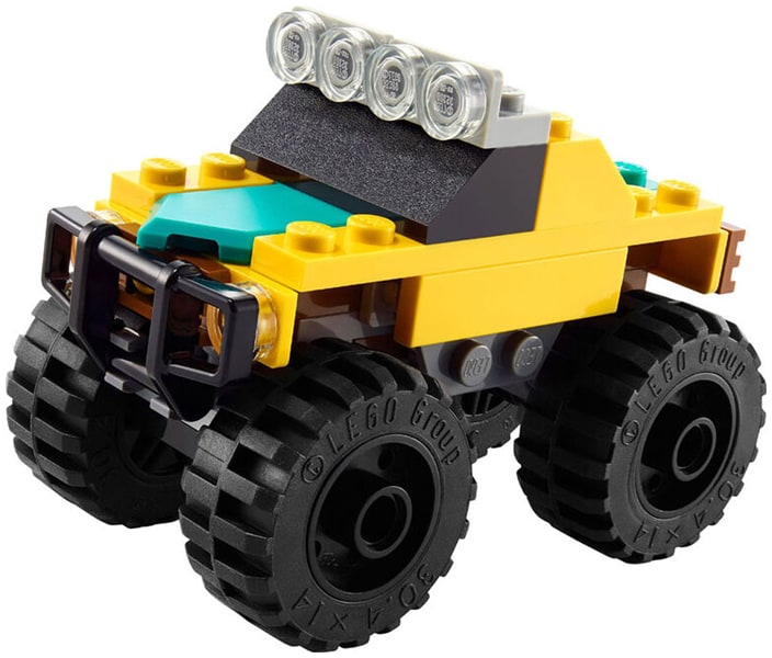 3 W 1 Rockowy Monster Track