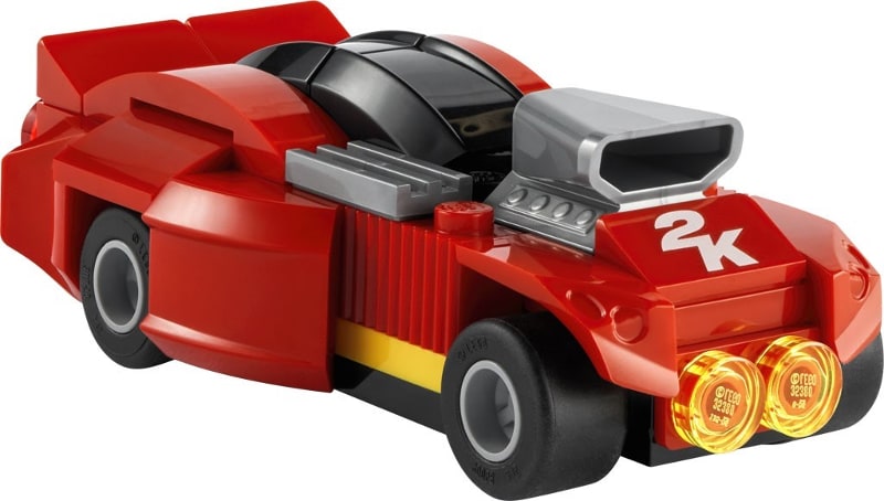 Figurka Lego Aquadirt 2K Games Wyścigówka zestaw 61 klocków Lego 3 w 1