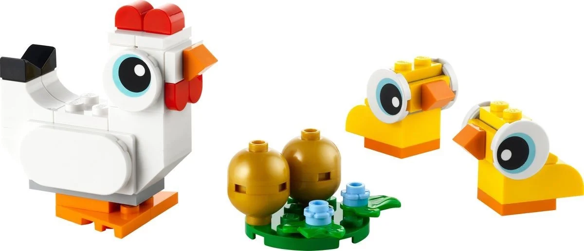 LEGO® 30643 Wielkanocny kurczak z jajkami Saszetka 1 Szt - zdjęcie 2