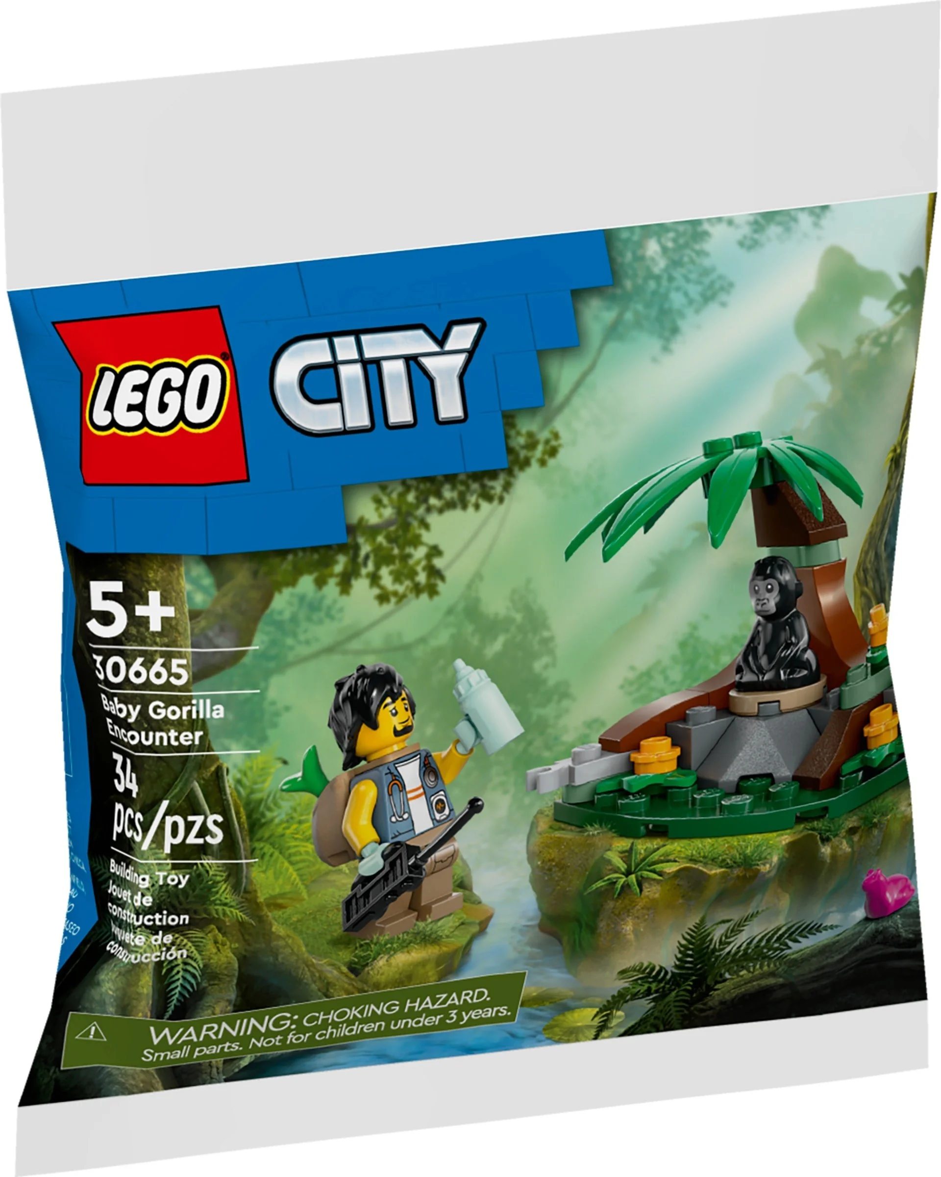 LEGO® 30665 City Spotkanie z Małym Gorylem - zdjęcie 2