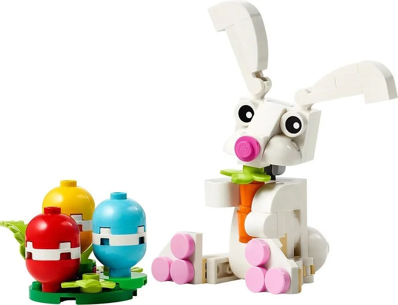 LEGO® 30668 Zajączek wielkanocny z kolorowymi pisankami - zdjęcie 2