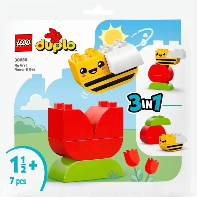 LEGO® 30686 Duplo Mój Pierwszy Kwiatek i Pszczoła