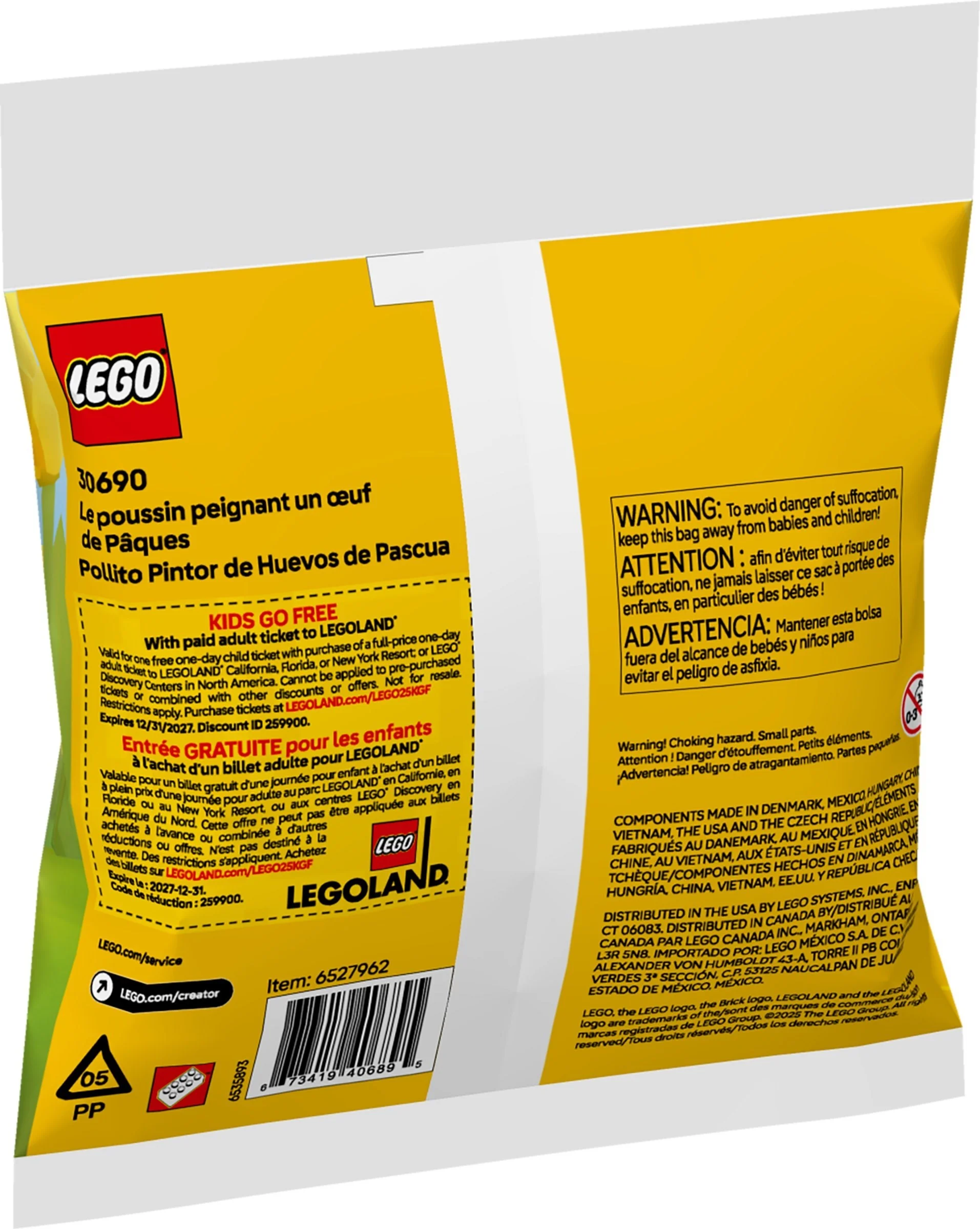 LEGO® 30690 Creator Malowanie Pisanek z Kurczaczkiem - zdjęcie 7