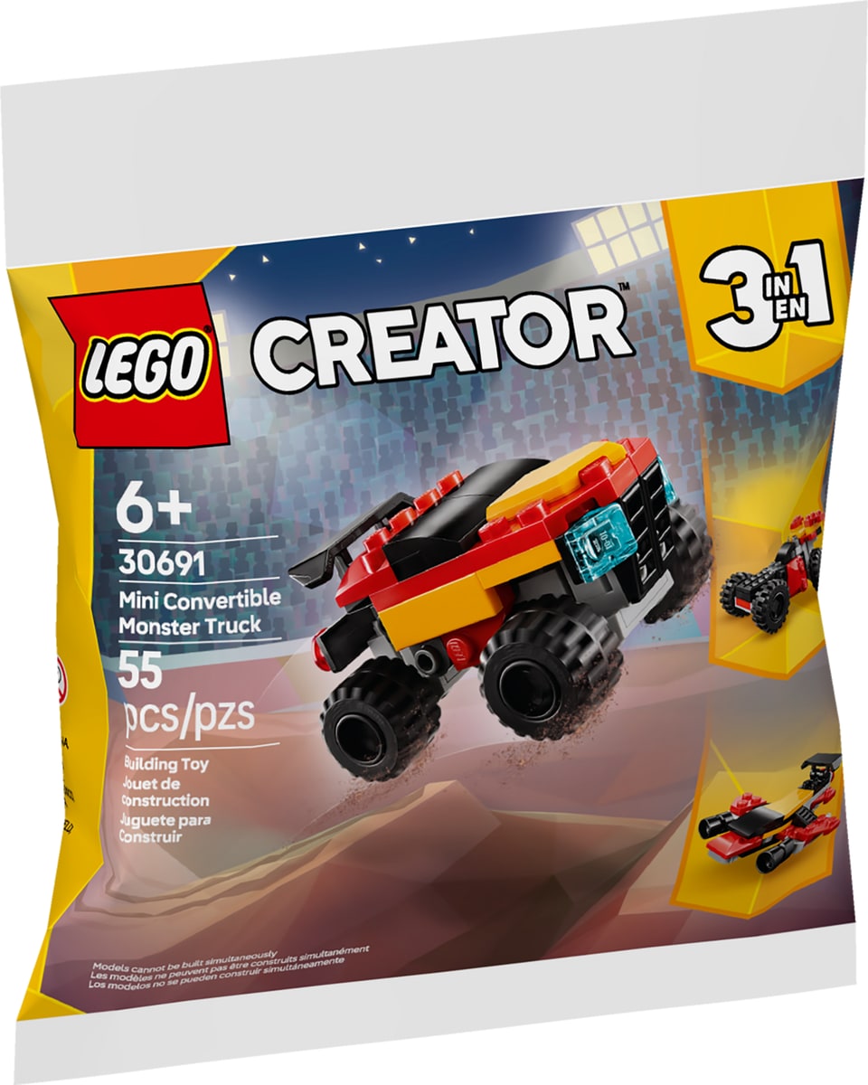 LEGO® 30691 Creator Mały Monster Truck Do Przebudowania - zdjęcie 4