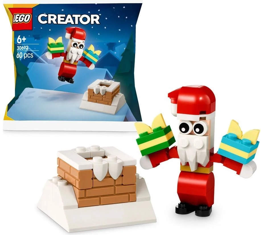 LEGO® 30692 Święty Mikołaj i świąteczny komin Nowy - zdjęcie 2
