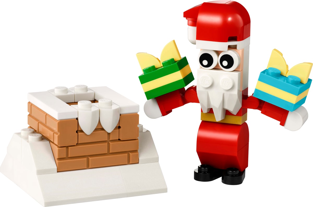 LEGO® 30692 Święty Mikołaj i świąteczny komin Nowy - zdjęcie 6