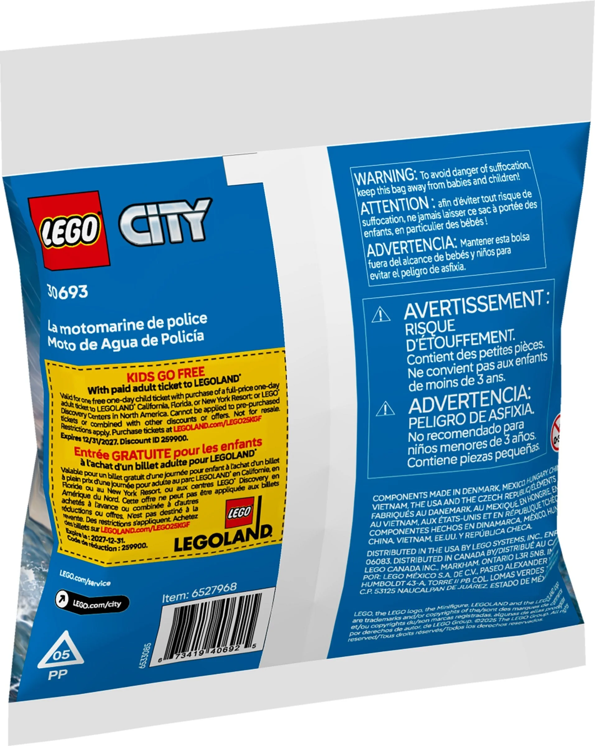 LEGO® 30693 Policyjny skuter wodny - zdjęcie 4