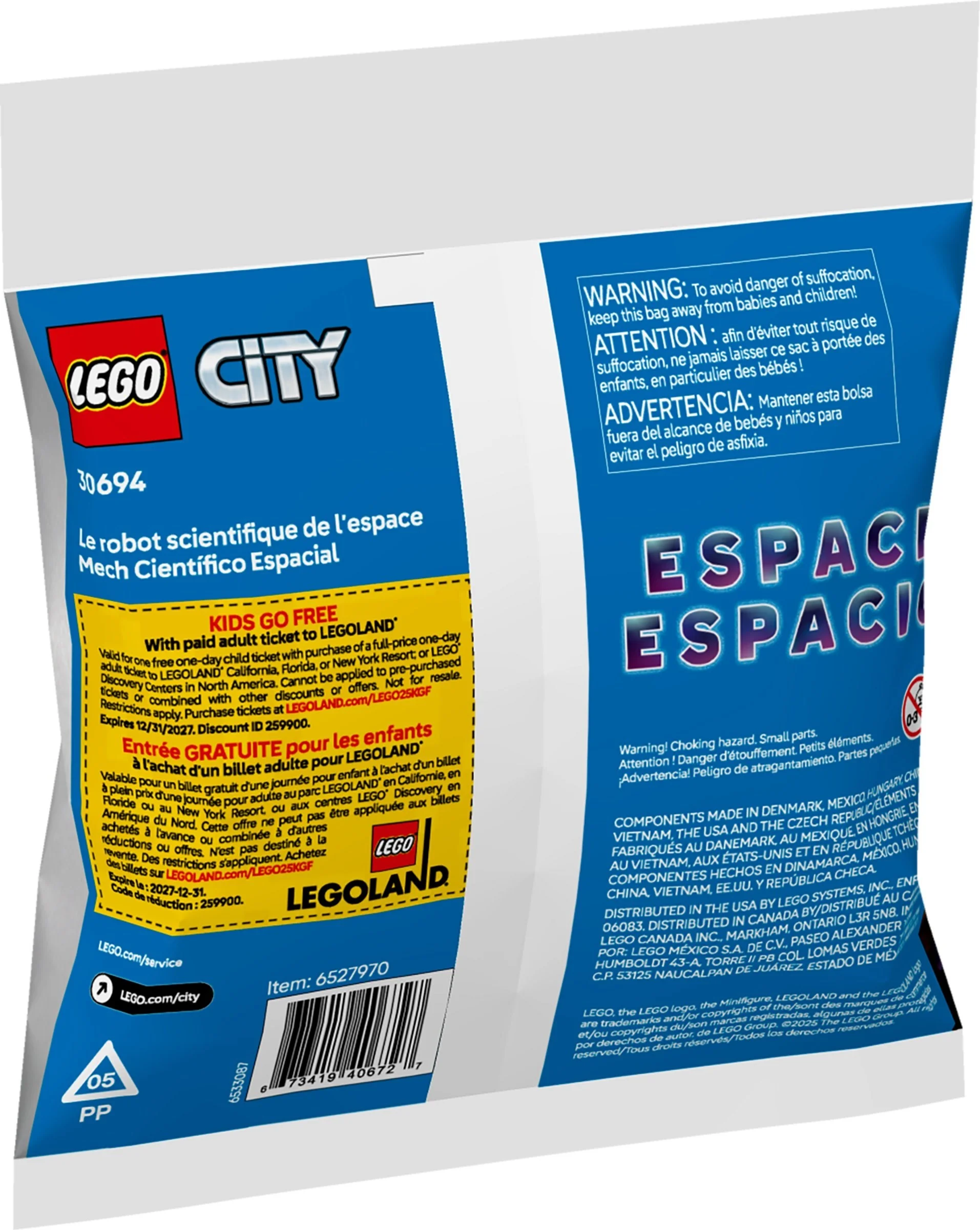 LEGO® 30694 Kosmiczny mech naukowy - zdjęcie 5